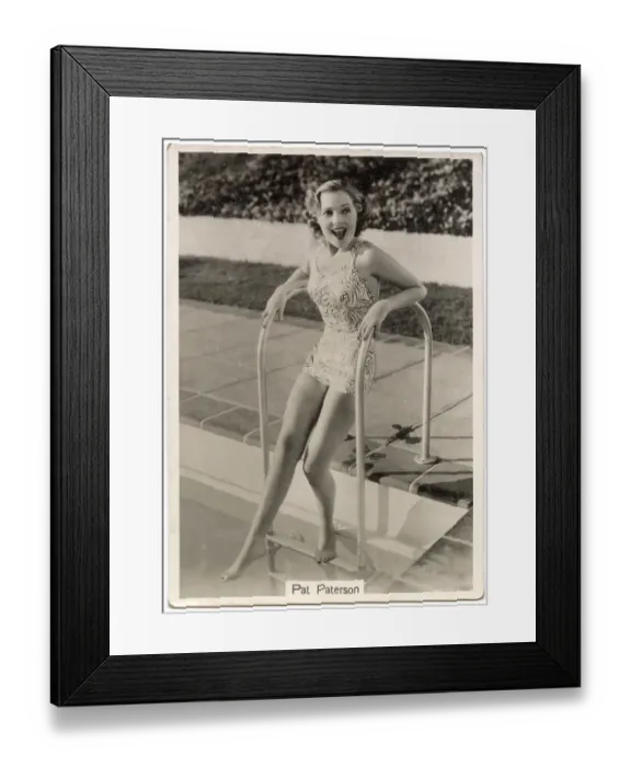 Framed Print : Pat Paterson, English film actress Date: 1939 Framed Print : Pat Paterson, English film actress Date: 1939