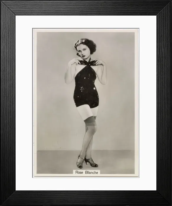 Framed Print : Rose Blanche, American film actress Date: 1939 Framed Print : Rose Blanche, American film actress Date: 1939