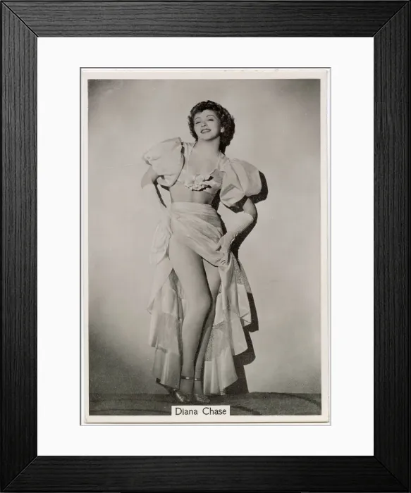 Framed Print : Diana Chase, American film actress Date: 1939 Framed Print : Diana Chase, American film actress Date: 1939