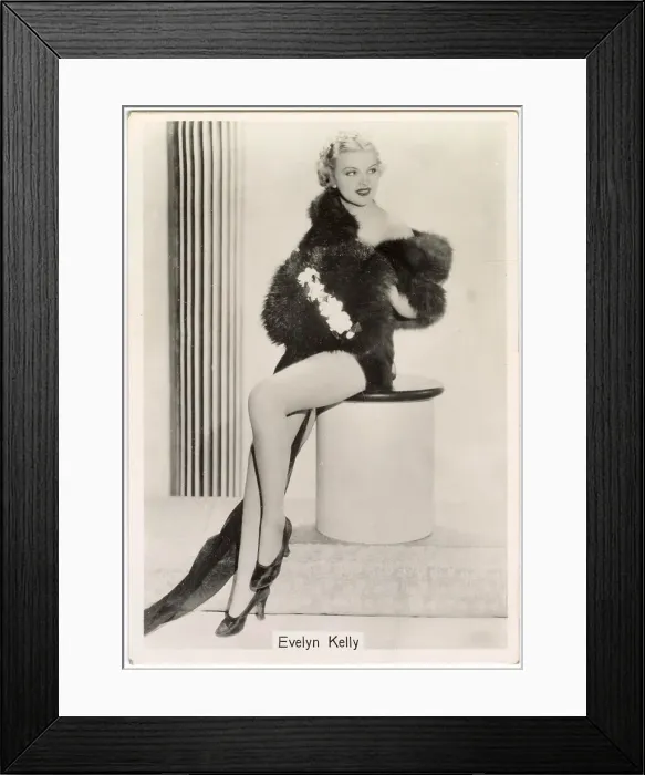 Framed Print : Evelyn Kelly, actress Date: 1939 Framed Print : Evelyn Kelly, actress Date: 1939
