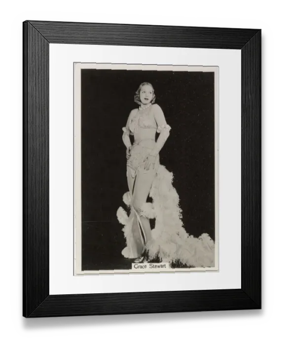 Framed Print : Grace Stewart, actress Date: 1939 Framed Print : Grace Stewart, actress Date: 1939