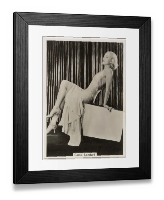 Framed Print : Carole Lombard, American film actress Date: 1939 Framed Print : Carole Lombard, American film actress Date: 1939