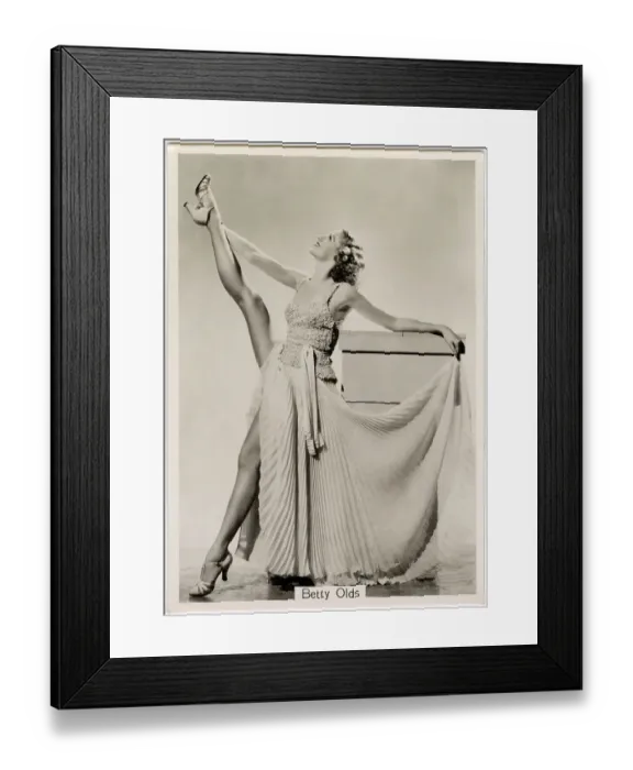 Framed Print : Betty Olds, American film actress Date: 1939 Framed Print : Betty Olds, American film actress Date: 1939