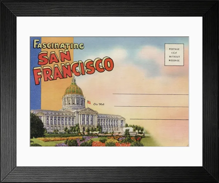 Framed Print : Fascinating San Francisco, California, USA Date: 1936 Framed Print : Fascinating San Francisco, California, USA Date: 1936