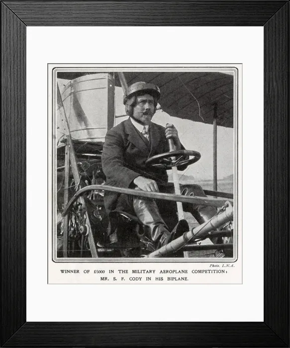 Framed Print : Samuel Cody Framed Print : Samuel Cody