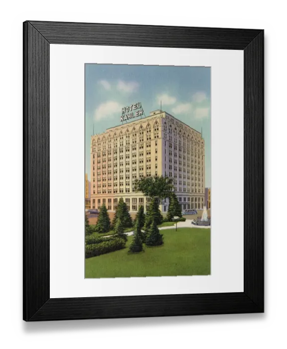 Framed Print : Hotel Kahler, Rochester, Minnesota, USA Date: 1934 Framed Print : Hotel Kahler, Rochester, Minnesota, USA Date: 1934