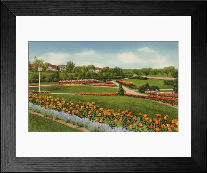 Framed Print : Soldiers Field (looking east), Rochester, Minnesota, USA Date: 1934 Framed Print : Soldiers Field (looking east), Rochester, Minnesota, USA Date: 1934