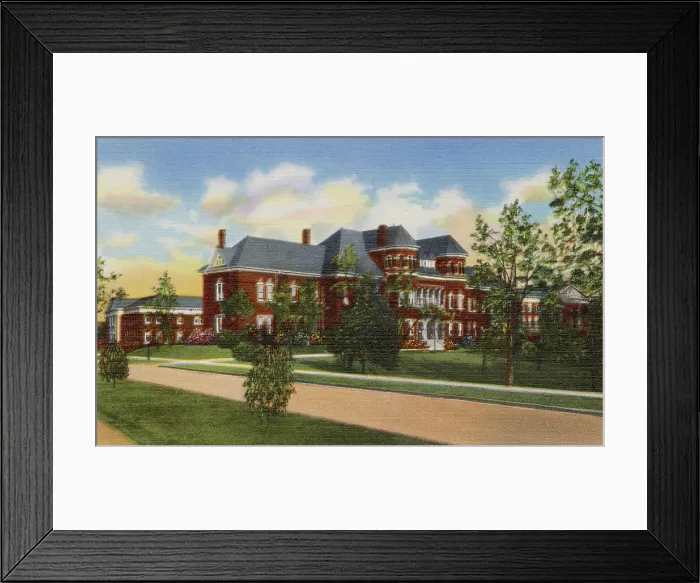 Framed Print : Campus Scene, Women's College of the University of North Carolina, Greensboro, North Carolina, USA Date: 1943 Framed Print : Campus Scene, Women's College of the University of North Carolina, Greensboro, North Carolina, USA Date: 1943