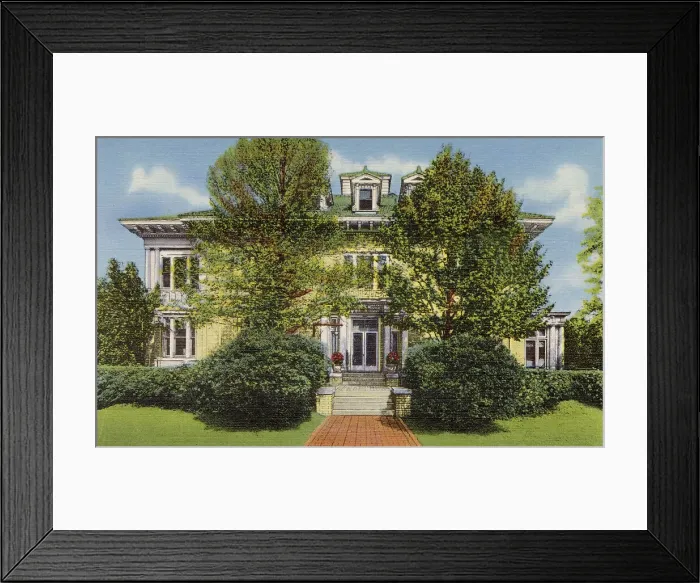 Framed Print : Sternberger Hospital for Women and Children, Greensboro, North Carolina, USA Date: 1943 Framed Print : Sternberger Hospital for Women and Children, Greensboro, North Carolina, USA Date: 1943