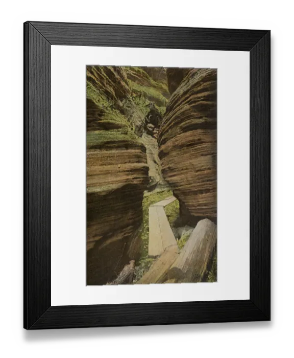 Framed Print : Fat Man's Misery, Wisconsin River, Wisconsin, USA Date: 1932 Framed Print : Fat Man's Misery, Wisconsin River, Wisconsin, USA Date: 1932