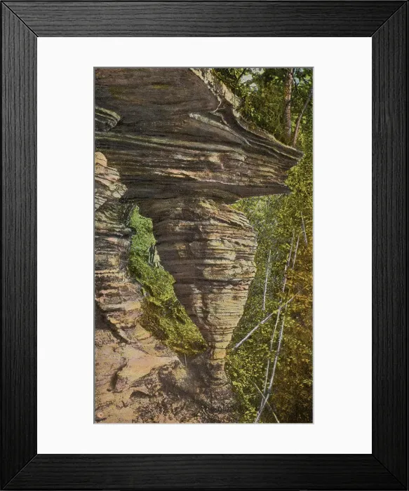 Framed Print : Hornet's Nest, Wisconsin River, Wisconsin, USA Date: 1932 Framed Print : Hornet's Nest, Wisconsin River, Wisconsin, USA Date: 1932