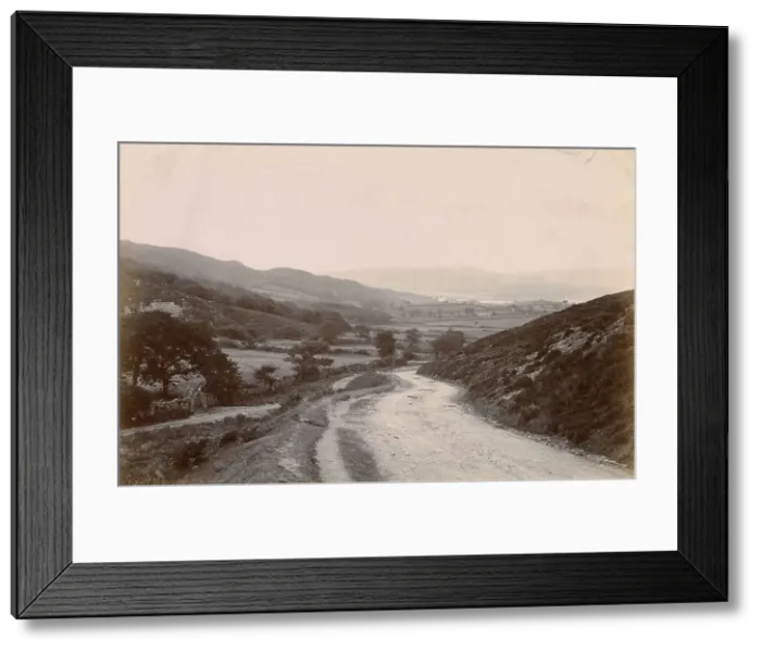 Framed Print : View of Sychnant Pass, North Wales Date: circa 1889 Framed Print : View of Sychnant Pass, North Wales Date: circa 1889