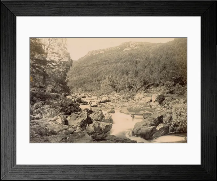 Framed Print : View of Sychnant Pass, North Wales Date: circa 1889 Framed Print : View of Sychnant Pass, North Wales Date: circa 1889