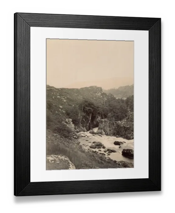 Framed Print : View of Sychnant Pass, North Wales Date: circa 1889 Framed Print : View of Sychnant Pass, North Wales Date: circa 1889