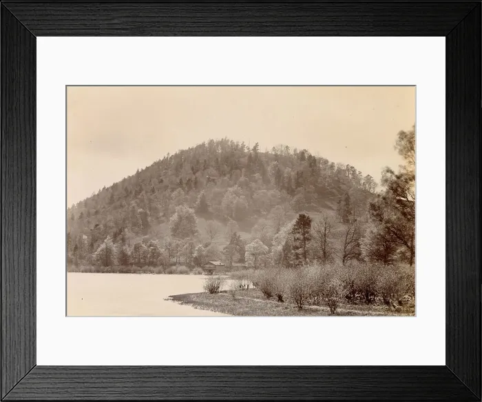 Framed Print : View of Sychnant Pass, North Wales Date: circa 1889 Framed Print : View of Sychnant Pass, North Wales Date: circa 1889