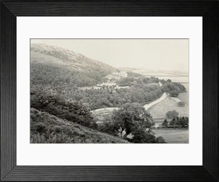 Framed Print : View of Colwyn Bay (from flagstaff), North Wales Date: circa 1889 Framed Print : View of Colwyn Bay (from flagstaff), North Wales Date: circa 1889