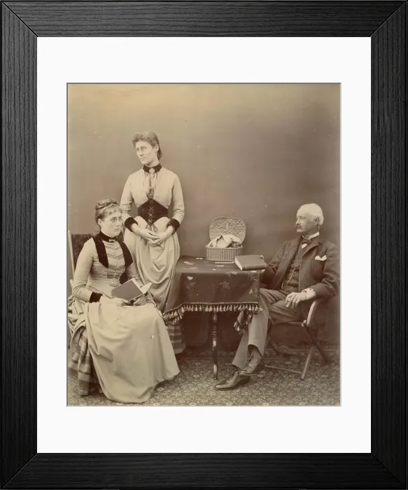 Framed Print : Woolfe family of The Clough, Hale, Bucklow, Cheshire Framed Print : Woolfe family of The Clough, Hale, Bucklow, Cheshire