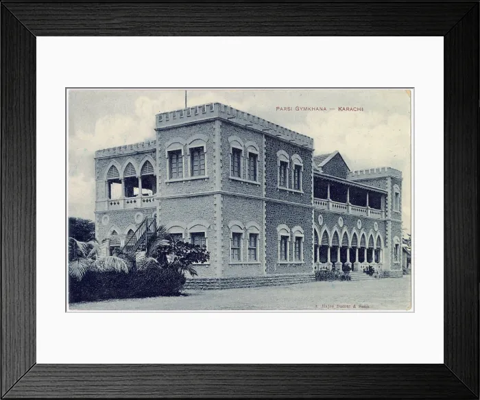 Framed Print : Parsi Gymkhana, Karachi, Sindh Province, British India (now in Pakistan). Date: circa 1910 Framed Print : Parsi Gymkhana, Karachi, Sindh Province, British India (now in Pakistan). Date: circa 1910