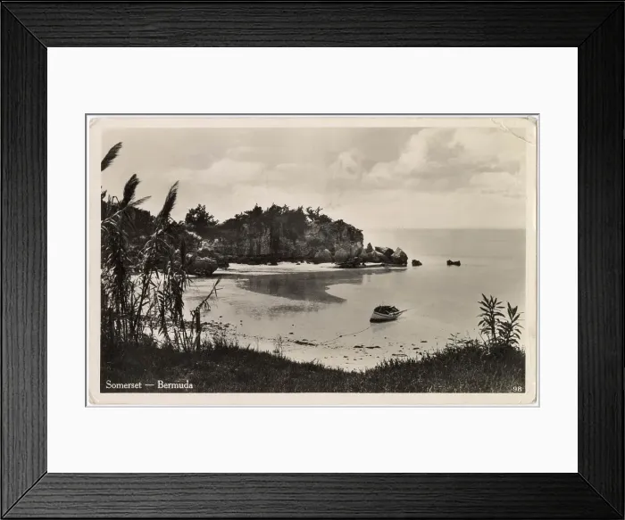 Framed Print : Somerset Village, Sandys Parish, Bermuda, West Indies Date: 1930s Framed Print : Somerset Village, Sandys Parish, Bermuda, West Indies Date: 1930s
