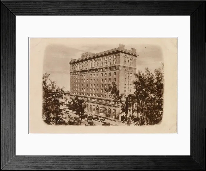 Framed Print : Ritz Carlton Hotel, Montreal, Quebec, Canada Date: circa 1920s Framed Print : Ritz Carlton Hotel, Montreal, Quebec, Canada Date: circa 1920s