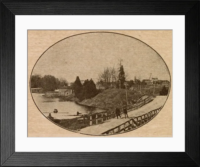 Framed Print : Flesherton, Grey County, Ontario, Canada Date: circa 1906 Framed Print : Flesherton, Grey County, Ontario, Canada Date: circa 1906