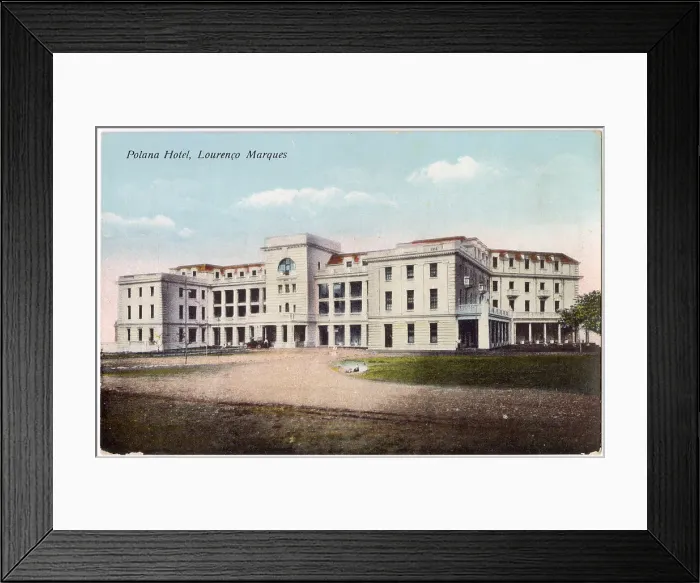 Framed Print : Polana Hotel, Lourenco Marques, Mozambique, East Africa Date: circa 1922 Framed Print : Polana Hotel, Lourenco Marques, Mozambique, East Africa Date: circa 1922