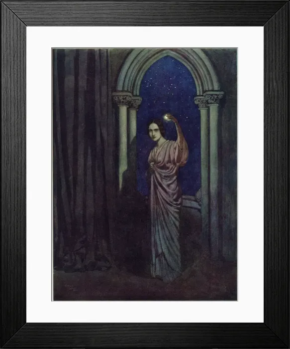 Framed Print : To Helen by Edgar Allan Poe, Dulac illustration Framed Print : To Helen by Edgar Allan Poe, Dulac illustration