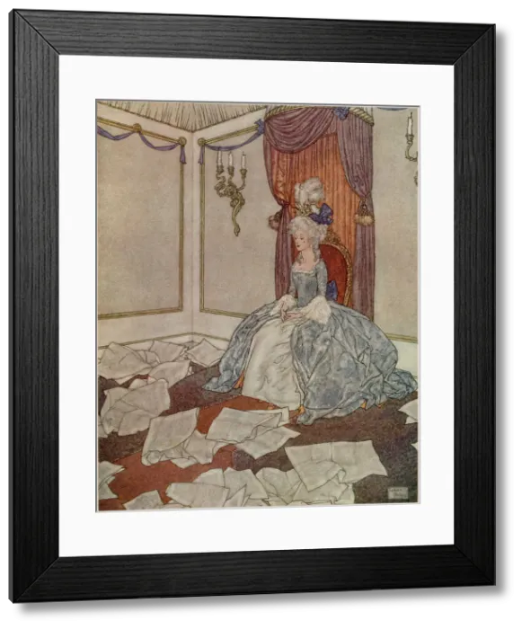 Framed Print : The Snow Queen - Edmund Dulac Framed Print : The Snow Queen - Edmund Dulac