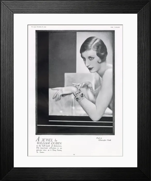 Framed Print : Advertisement - A Jewel by William Ogden Framed Print : Advertisement - A Jewel by William Ogden