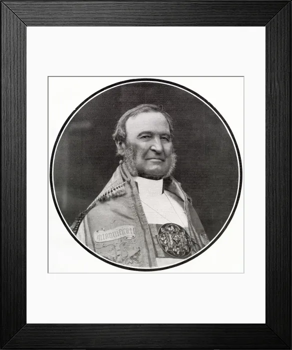 Framed Print : Frederick Temple (1821 - 1902), Archbishop of Canterbury. English academic, teacher and churchman, who served as Bishop of Exeter Framed Print : Frederick Temple (1821 - 1902), Archbishop of Canterbury. English academic, teacher and churchman, who served as Bishop of Exeter