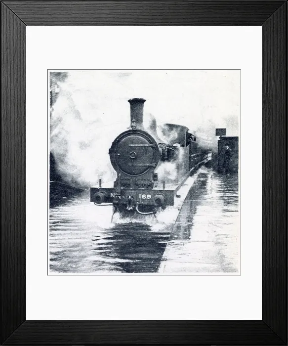 Framed Print : Northumberland Floods 1924 Framed Print : Northumberland Floods 1924