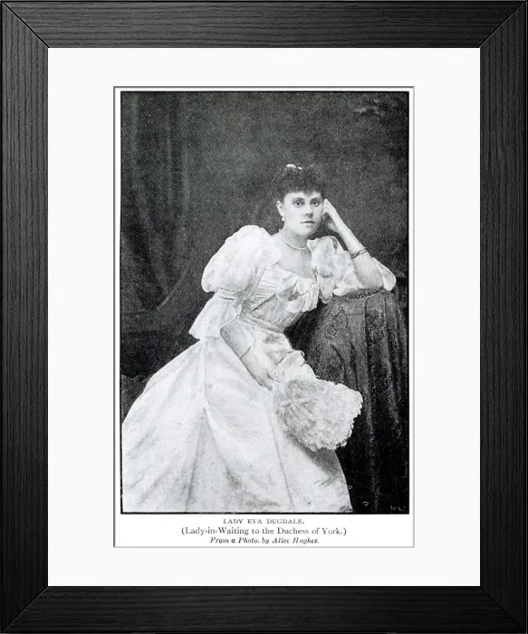 Framed Print : Lady Eva Dugdale Framed Print : Lady Eva Dugdale