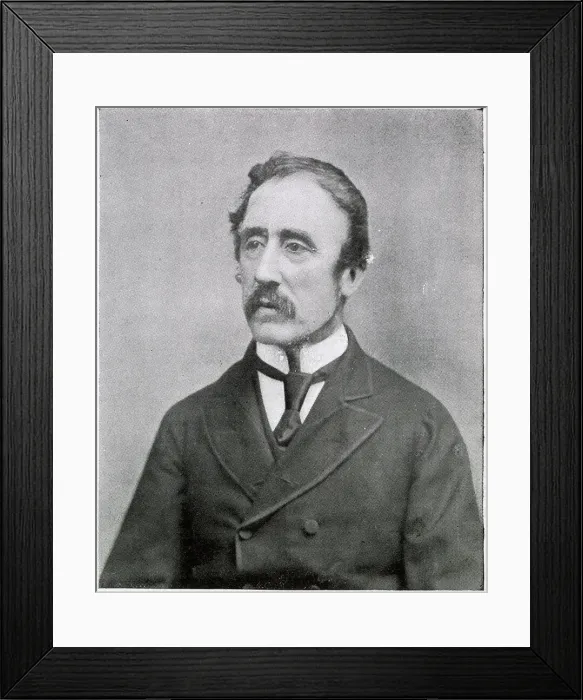 Framed Print : Percy Hetherington Fitzgerald (1830 - 1925), Anglo-Irish author and critic, painter and sculptor. Date: 1903 Framed Print : Percy Hetherington Fitzgerald (1830 - 1925), Anglo-Irish author and critic, painter and sculptor. Date: 1903