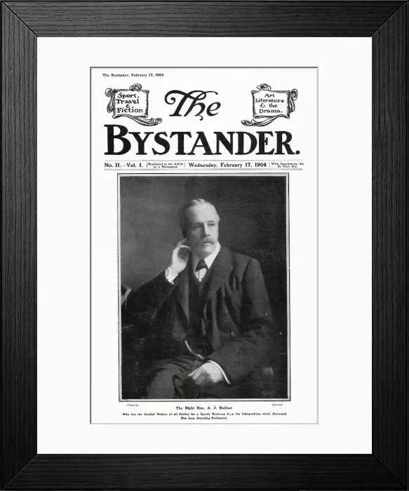 Framed Print : Arthur Balfour Framed Print : Arthur Balfour