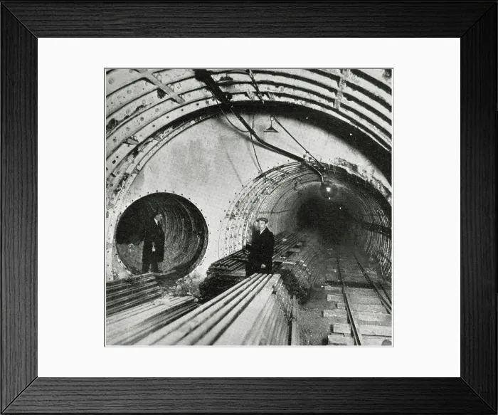 Framed Print : Post Office Railway for Carrying Mail 1924 Framed Print : Post Office Railway for Carrying Mail 1924