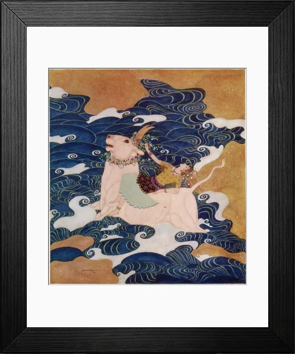 Framed Print : Europa and the bull Framed Print : Europa and the bull