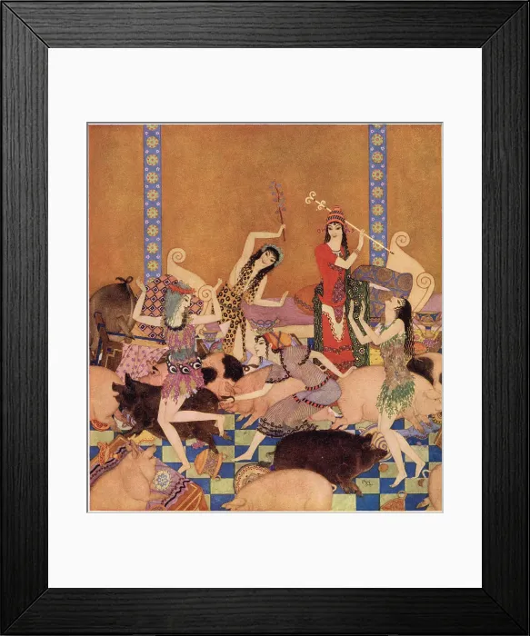 Framed Print : Circe's Palace Framed Print : Circe's Palace