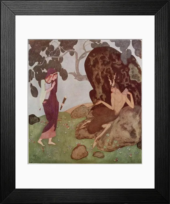 Framed Print : Mother Ceres and Pan Framed Print : Mother Ceres and Pan