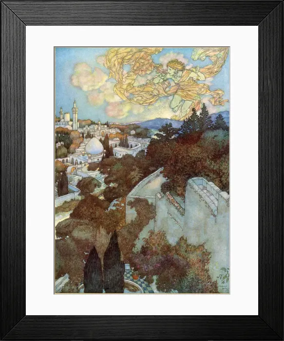 Framed Print : Rubaiyat of Omar Khayyam Framed Print : Rubaiyat of Omar Khayyam