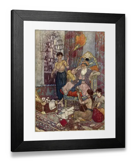 Framed Print : Rubaiyat of Omar Khayyam Framed Print : Rubaiyat of Omar Khayyam