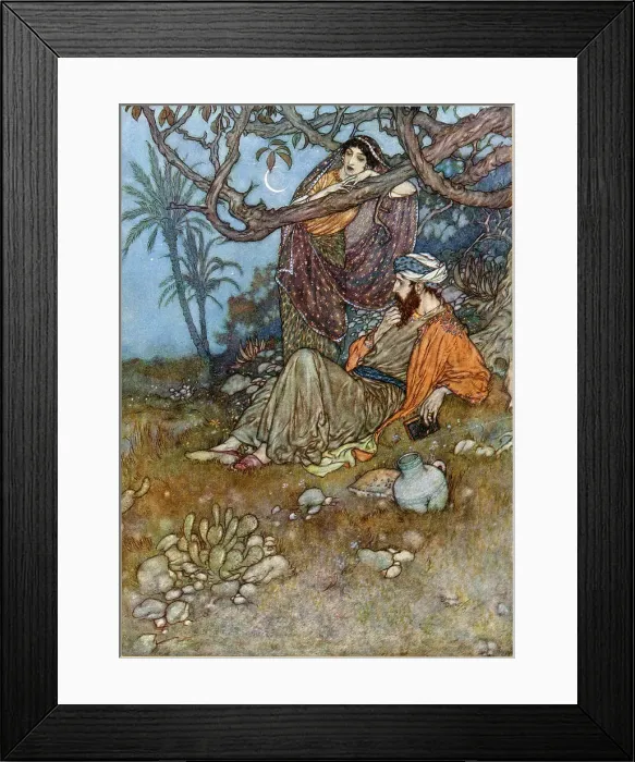 Framed Print : Rubaiyat of Omar Khayyam Framed Print : Rubaiyat of Omar Khayyam
