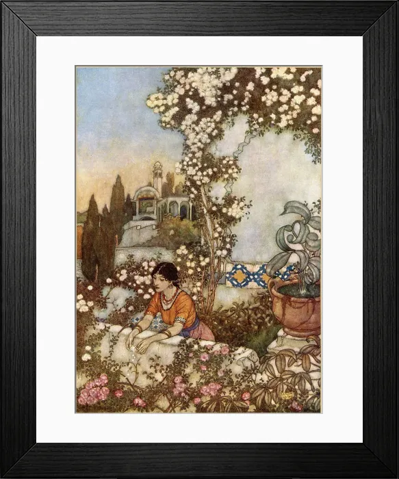 Framed Print : Rubaiyat of Omar Khayyam Framed Print : Rubaiyat of Omar Khayyam