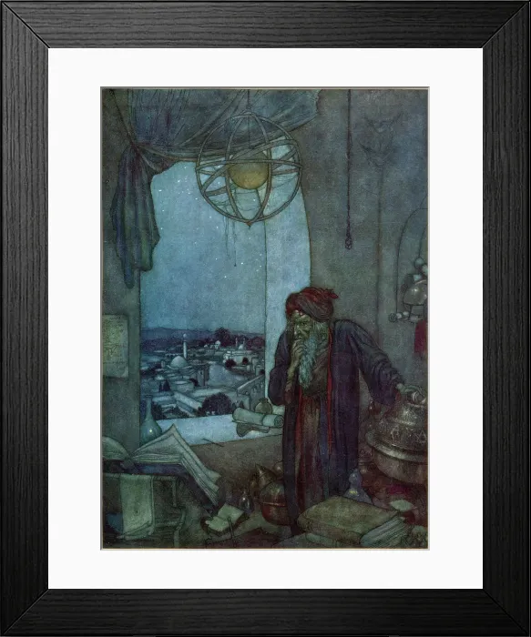 Framed Print : Rubaiyat of Omar Khayyam Framed Print : Rubaiyat of Omar Khayyam
