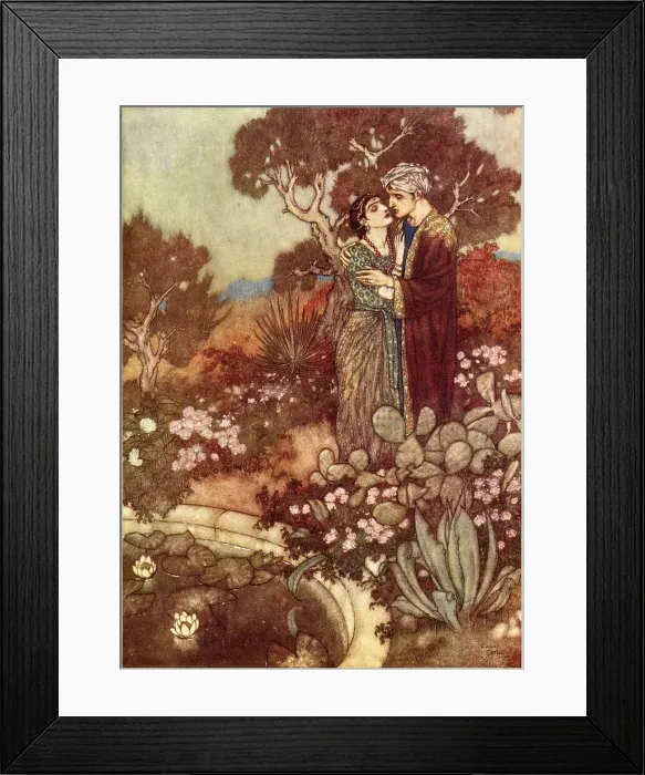 Framed Print : Rubaiyat of Omar Khayyam Framed Print : Rubaiyat of Omar Khayyam