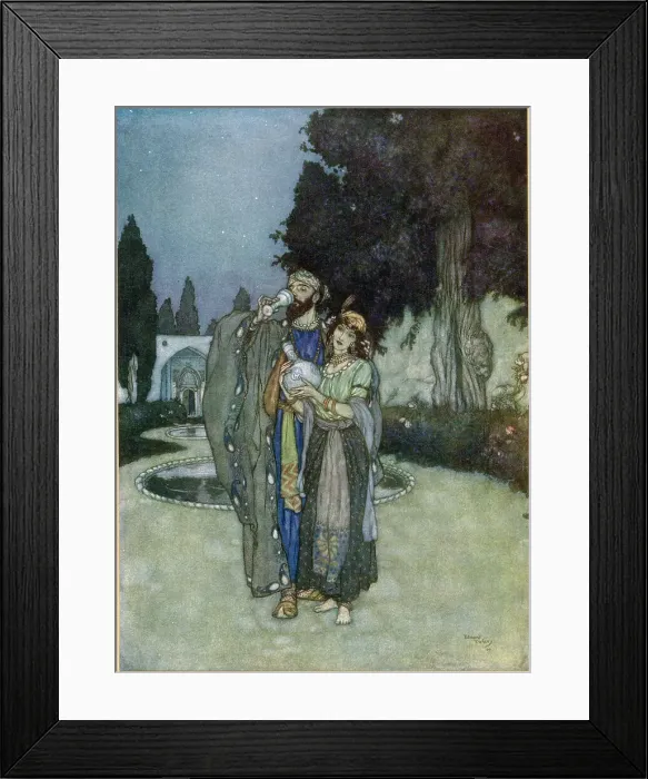 Framed Print : Rubaiyat of Omar Khayyam Framed Print : Rubaiyat of Omar Khayyam