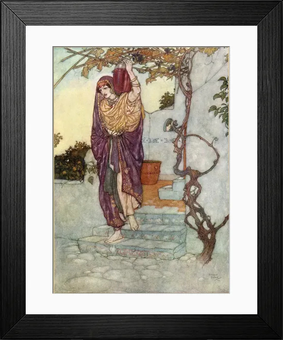 Framed Print : Rubaiyat of Omar Khayyam Framed Print : Rubaiyat of Omar Khayyam
