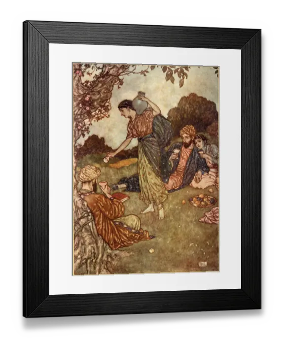 Framed Print : Rubaiyat of Omar Khayyam Framed Print : Rubaiyat of Omar Khayyam