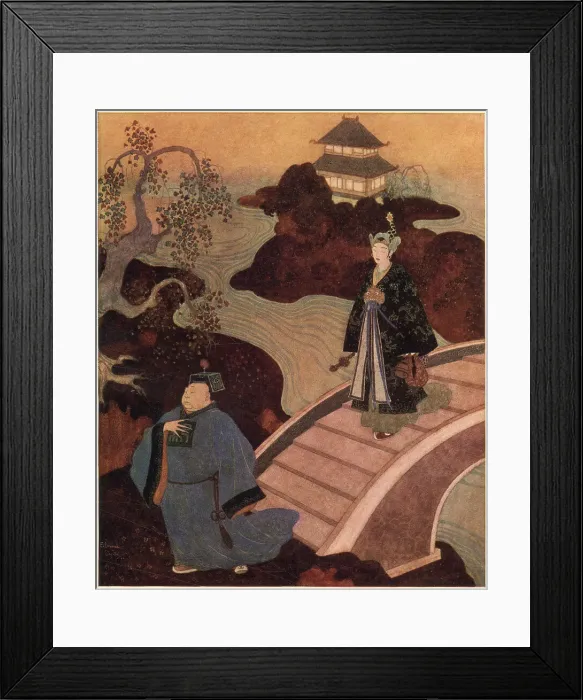 Framed Print : Camaralzaman as an Astrologer Framed Print : Camaralzaman as an Astrologer