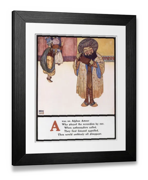 Framed Print : A was an Afghan Ameer Framed Print : A was an Afghan Ameer