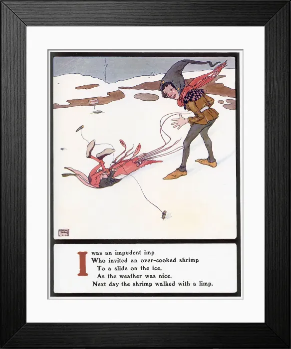 Framed Print : I was an impudent imp Framed Print : I was an impudent imp